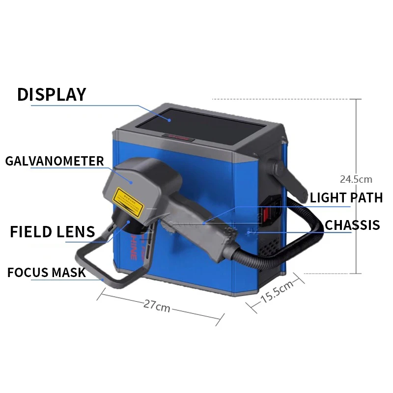 Laser Marking Machine - El lazer markalama makinesi, lazer oyma
